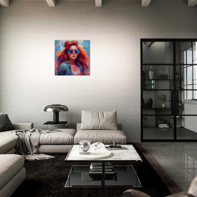 Young Girl luxury wall art decor unique gift