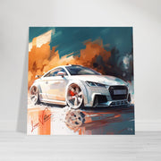 Car Audi TT luxury wall art decor is a unique gift