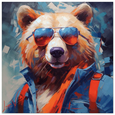 Bear luxury wall art decor unique gif| Luisa-Viktoria
