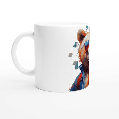 Ceramic Mug 11oz, Bear, Design gift, by Luisa Viktoria