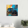 Car Mercedes G luxury wall art decor is a unique gift