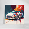 Car Peugeot RCZ luxury wall art decor is a unique gift