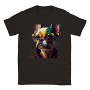 Unisex Trend Art Design T-Shirt. French bulldog. Luisa Viktoria