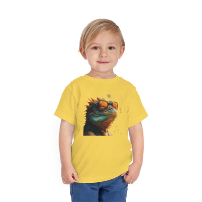 Bearded dragons Lifestyle Kids Animal T-Shirt yellow