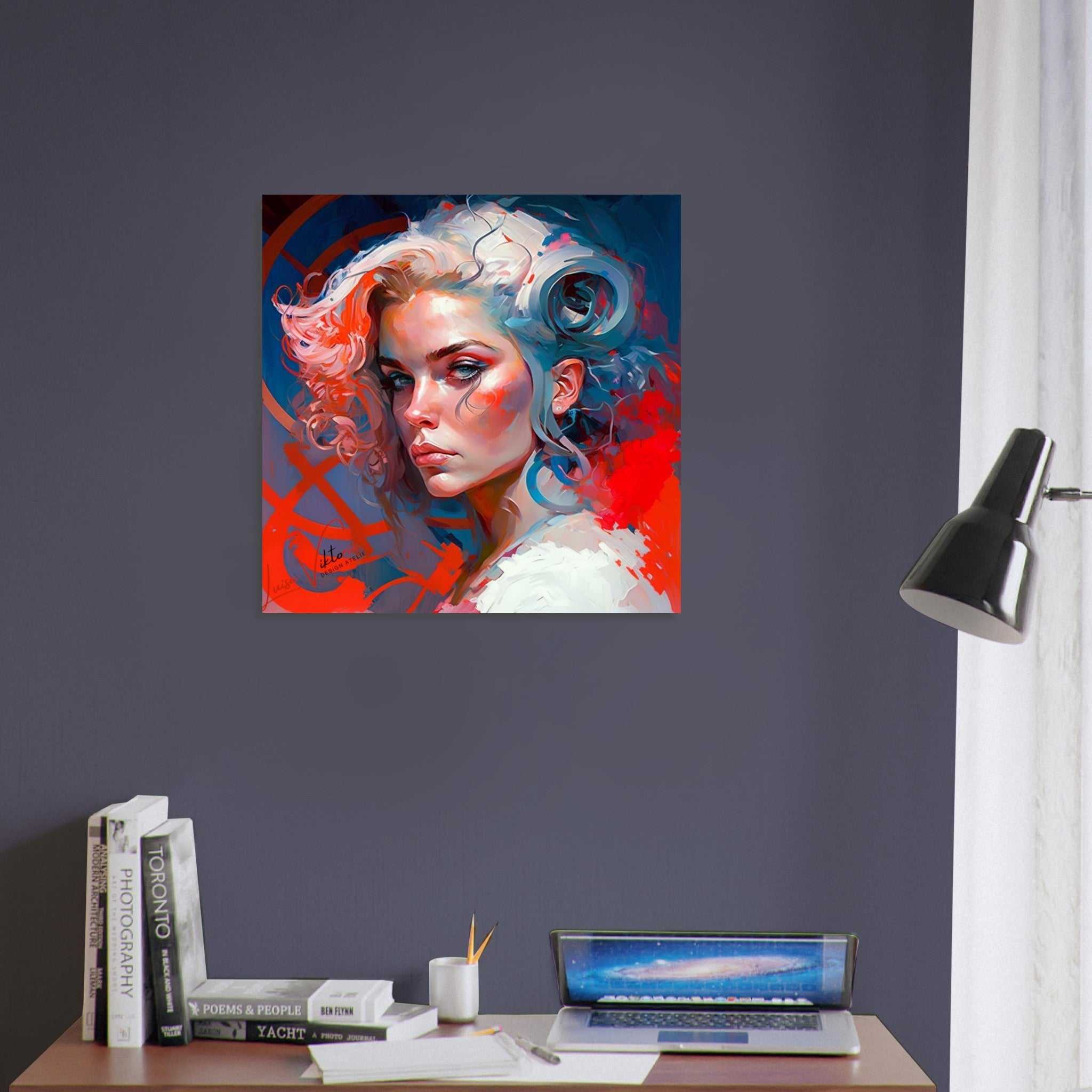 Aries Woman luxury wall art decor unique gift