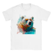 Unisex Trend Art Design T-Shirt. Polar bear. Luisa Viktoria