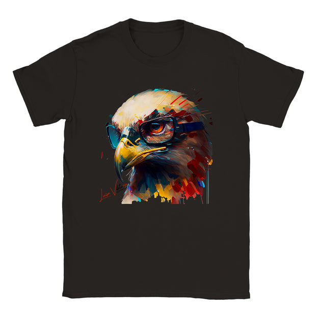 Unisex Trend Art Design T-Shirt. Adler. Luisa Viktoria