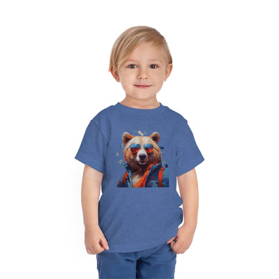 Bear Lifestyle Kids Animal T-Shirt blue