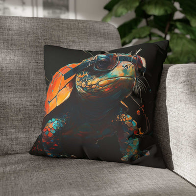 Turtle wiht glasses, Animal Art, Desing gift, by Luisa Viktoria