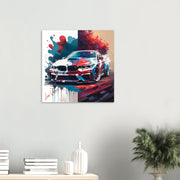 Car BMW 330 luxury wall art decor is a unique gift