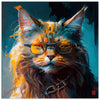 Maine Coon luxury wall art decor unique gift Luisa-Viktoria