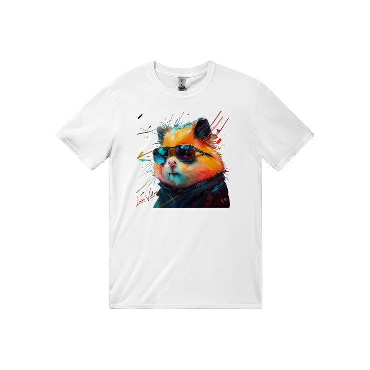 Unisex Trend Art Design T-Shirt. Hamster. Luisa Viktoria