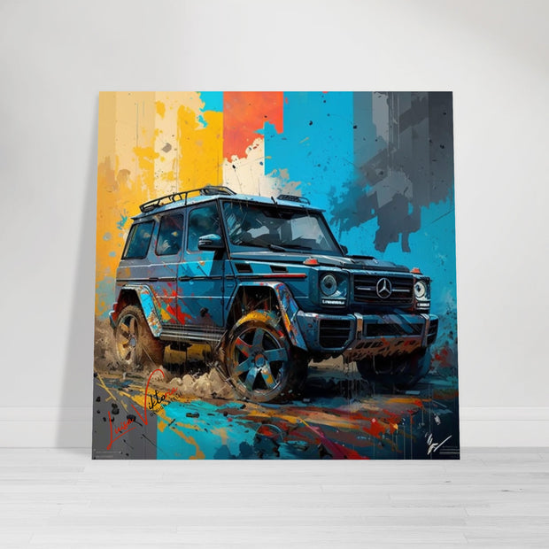 Car Mercedes G luxury wall art decor is a unique gift