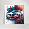 Car BMW 330 luxury wall art decor is a unique gift