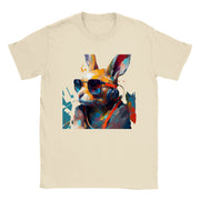 Unisex Trend Art Design T-Shirt. Rabbit. Luisa Viktoria