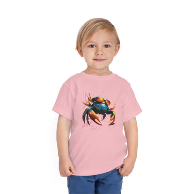 Crab Lifestyle Kids Animal T-Shirt red