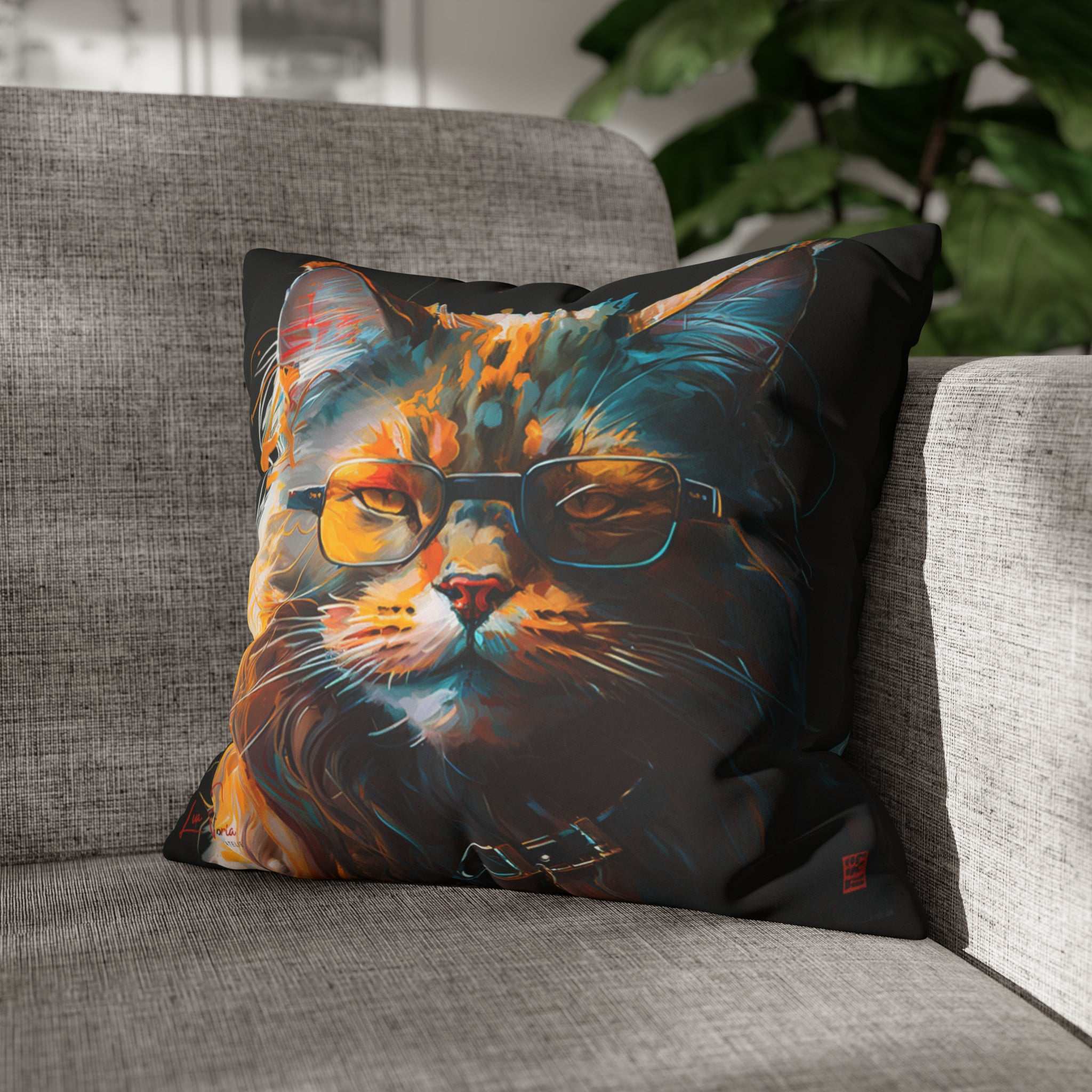Maine coon, Animal Art, Design gift, by Luisa Viktoria