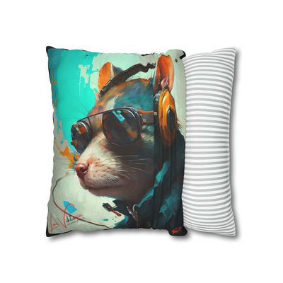 Rat accent pillow cover and throw cushion case Luisa-Viktoria