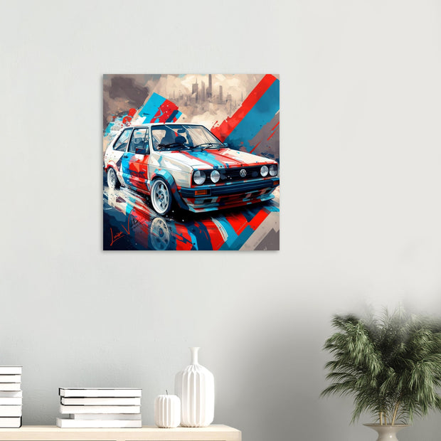 Car VW Golf GTI luxury wall art decor is a unique gift