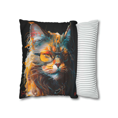Maine coon accent pillow cover and throw cushion case Luisa-Viktoria