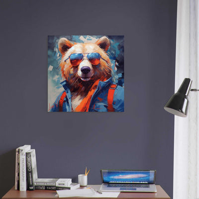 Forex prints, bear, animal art, design gift, by Luisa Viktoria