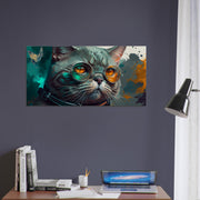 Design Canvas. British Shorthair Cat. by Luisa Viktoria.