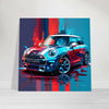 Car Mini Сooper luxury wall art decor is a unique gift