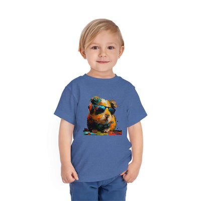 Guinea pig Lifestyle Kids Animal T-Shirt blue