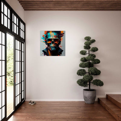 Man's Skull luxury wall art decor unique gift