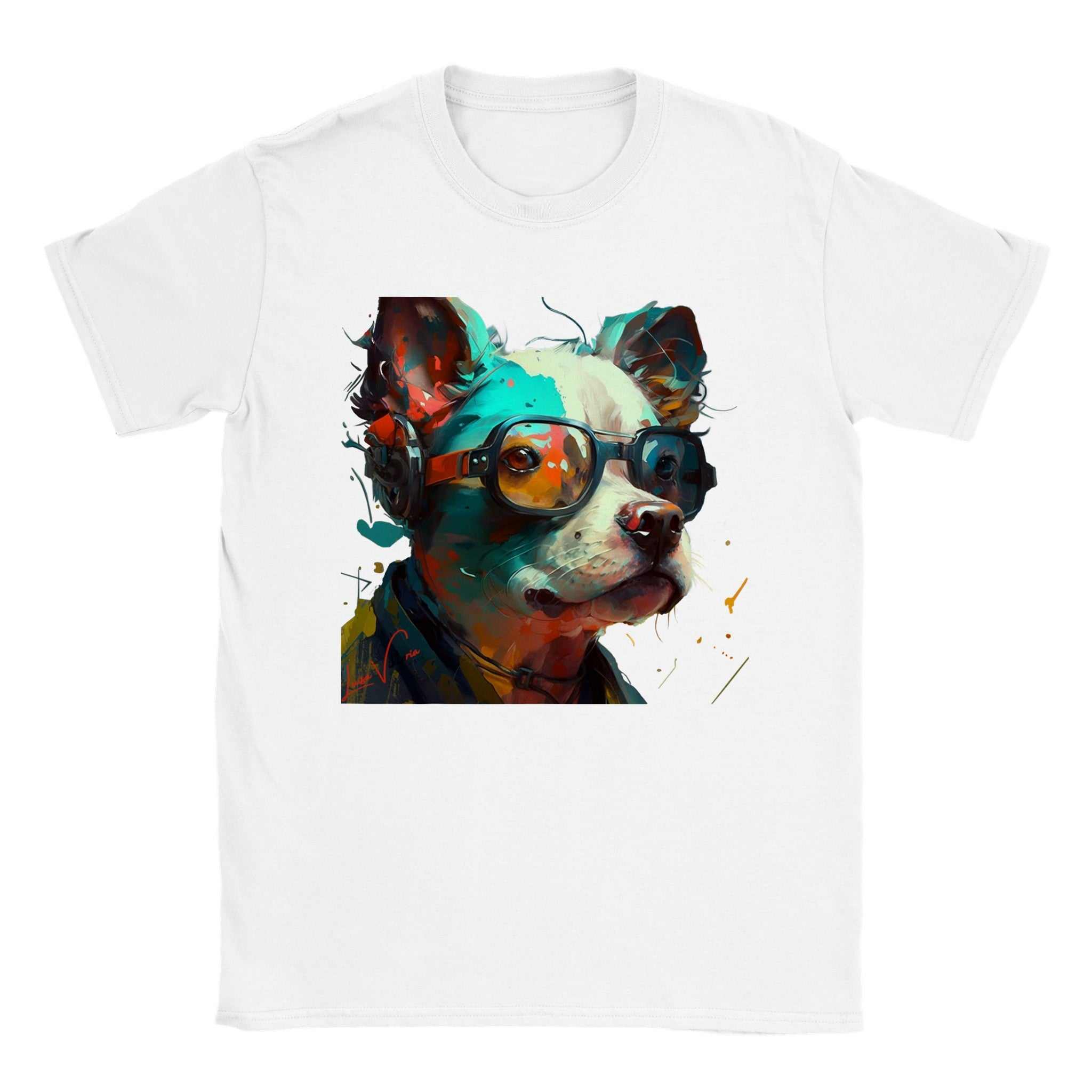Unisex Trend Art Design T-Shirt. Pembroke Welsh Corgi. Luisa Viktoria