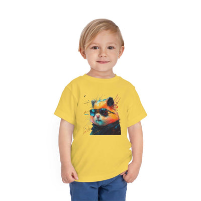 Hamster Lifestyle Kids Animal T-Shirt yellow