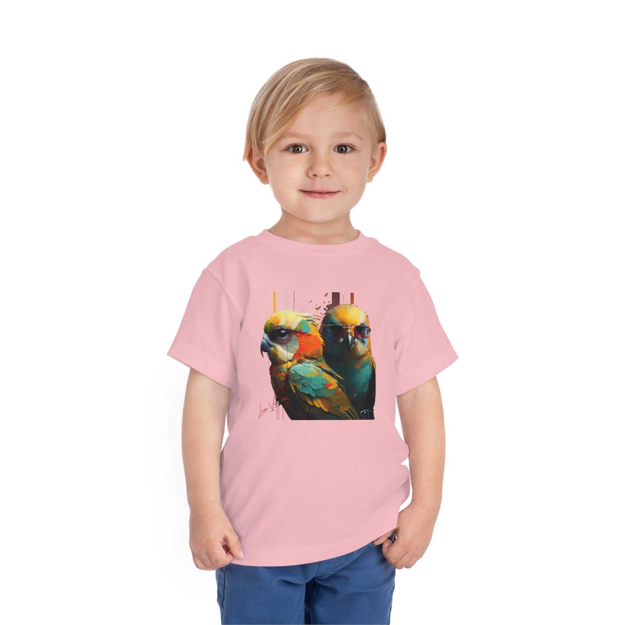 Budgies Lifestyle Kids Animal T-Shirt red