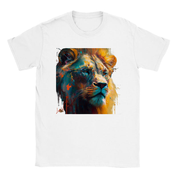 Unisex Trend Art Design T-Shirt. Lion. Luisa Viktoria