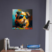 Guinea pig, animal art, design gift, by Luisa Viktoria