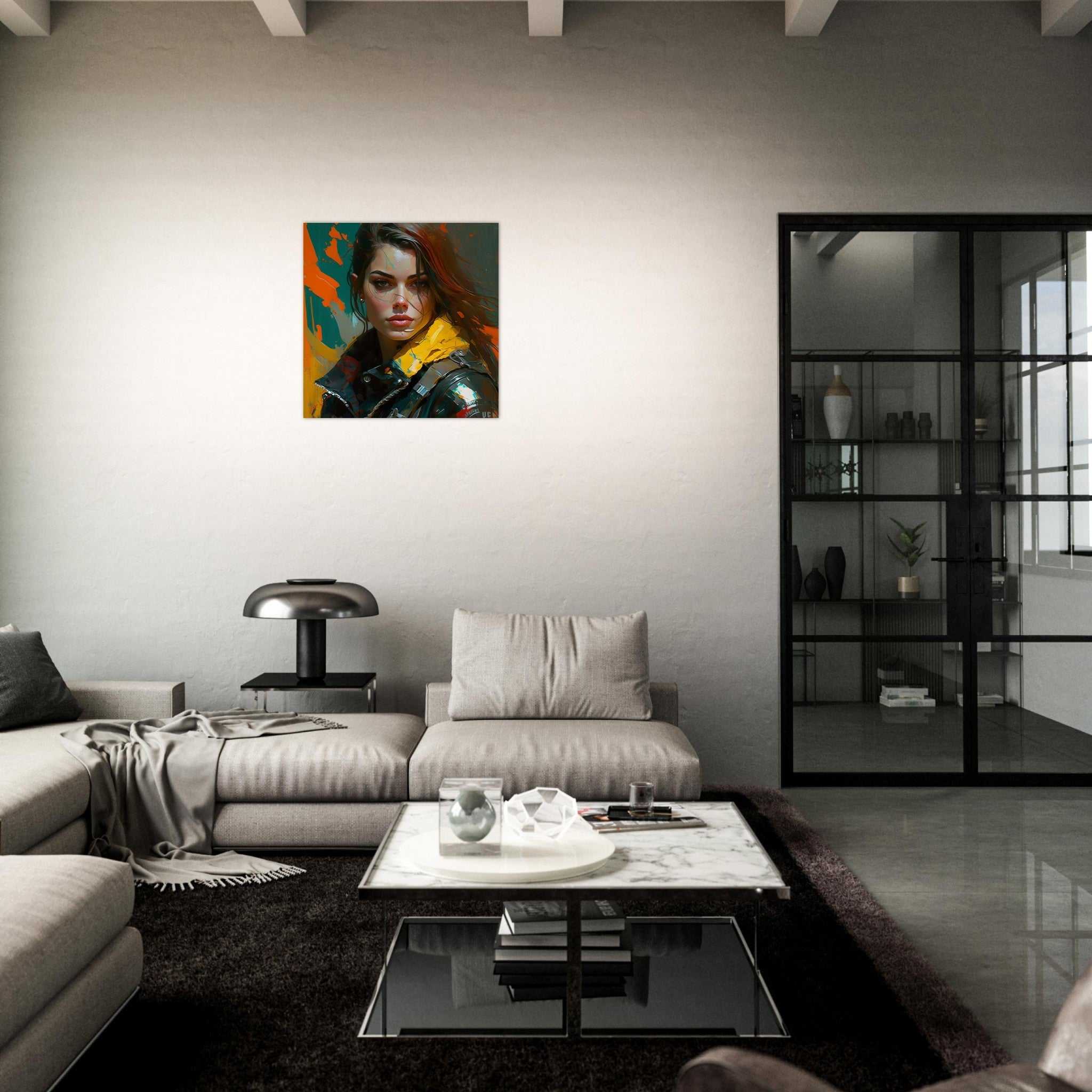 Stylish Lady luxury wall art decor unique gift