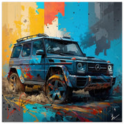 Car Mercedes G luxury wall art decor is a unique gift Luisa-Viktoria