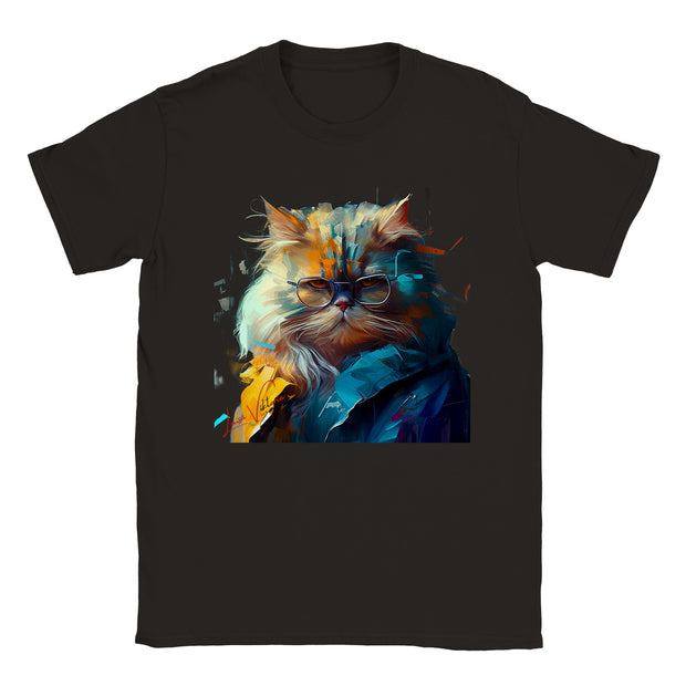 Trend Art Design T-Shirt. Persian cat. Luisa Viktoria