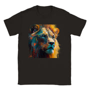 Unisex Trend Art Design T-Shirt. Lion. Luisa Viktoria