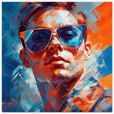 Stylish Guy luxury wall art decor unique gift Luisa-Viktoria
