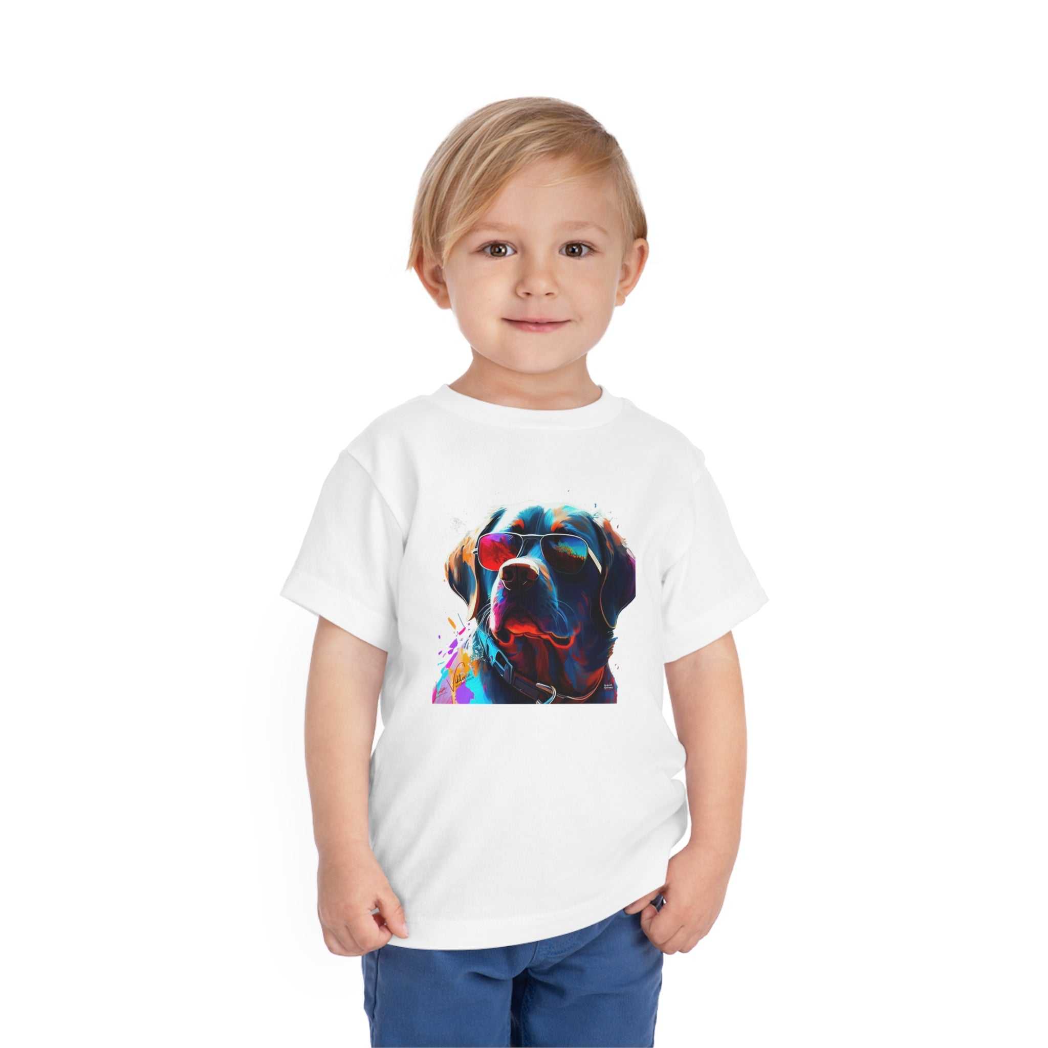 Labrador Retrievers Lifestyle Kids Animal T-Shirt white