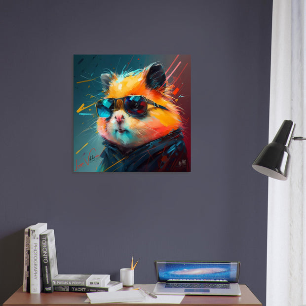 Forex prints, Hamster, animal art, design gift, by Luisa Viktoria