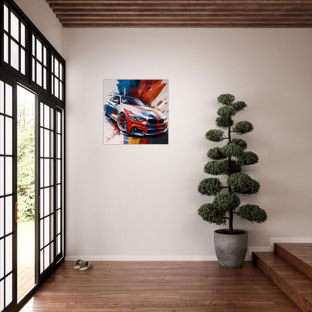 Car BMW 4 Coupe luxury wall art decor is a unique gift