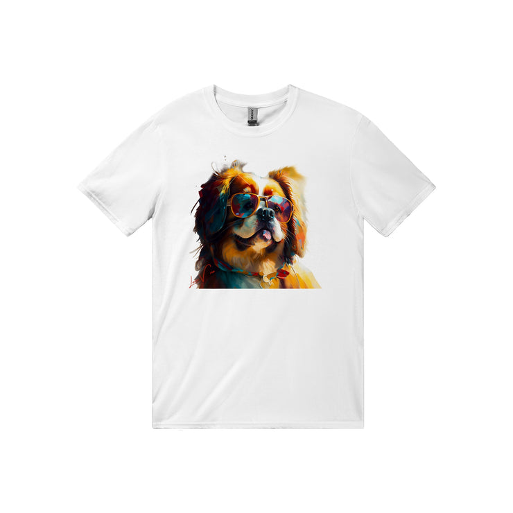 Unisex Trend Art Design T-Shirt. Cavalier King Charles Spaniel. Luisa Viktoria