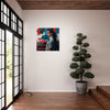 BMW Girl luxury wall art decor unique gift