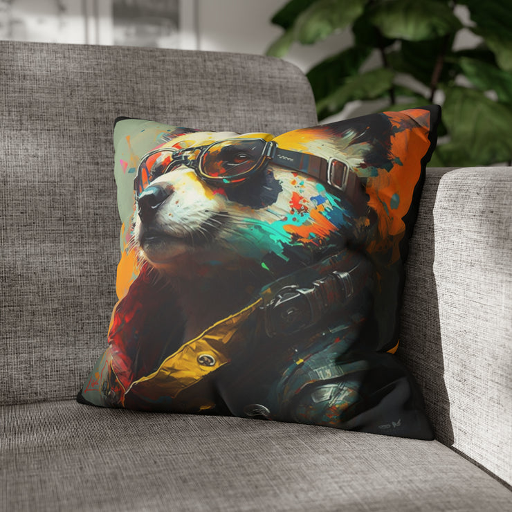 Panda with glasses, Animal Art, Desing gift, by Luisa Viktoria