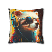 Ferret accent pillow cover and throw cushion case Luisa-Viktoria