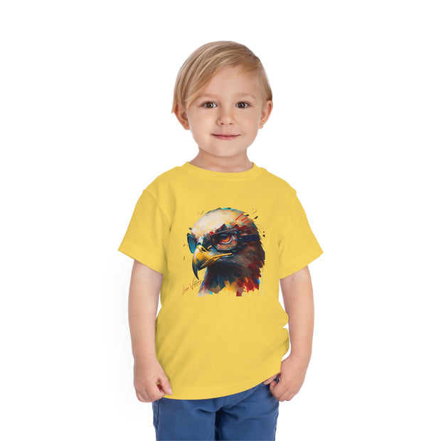 Kids' T-Shirt. Eagle with glasses