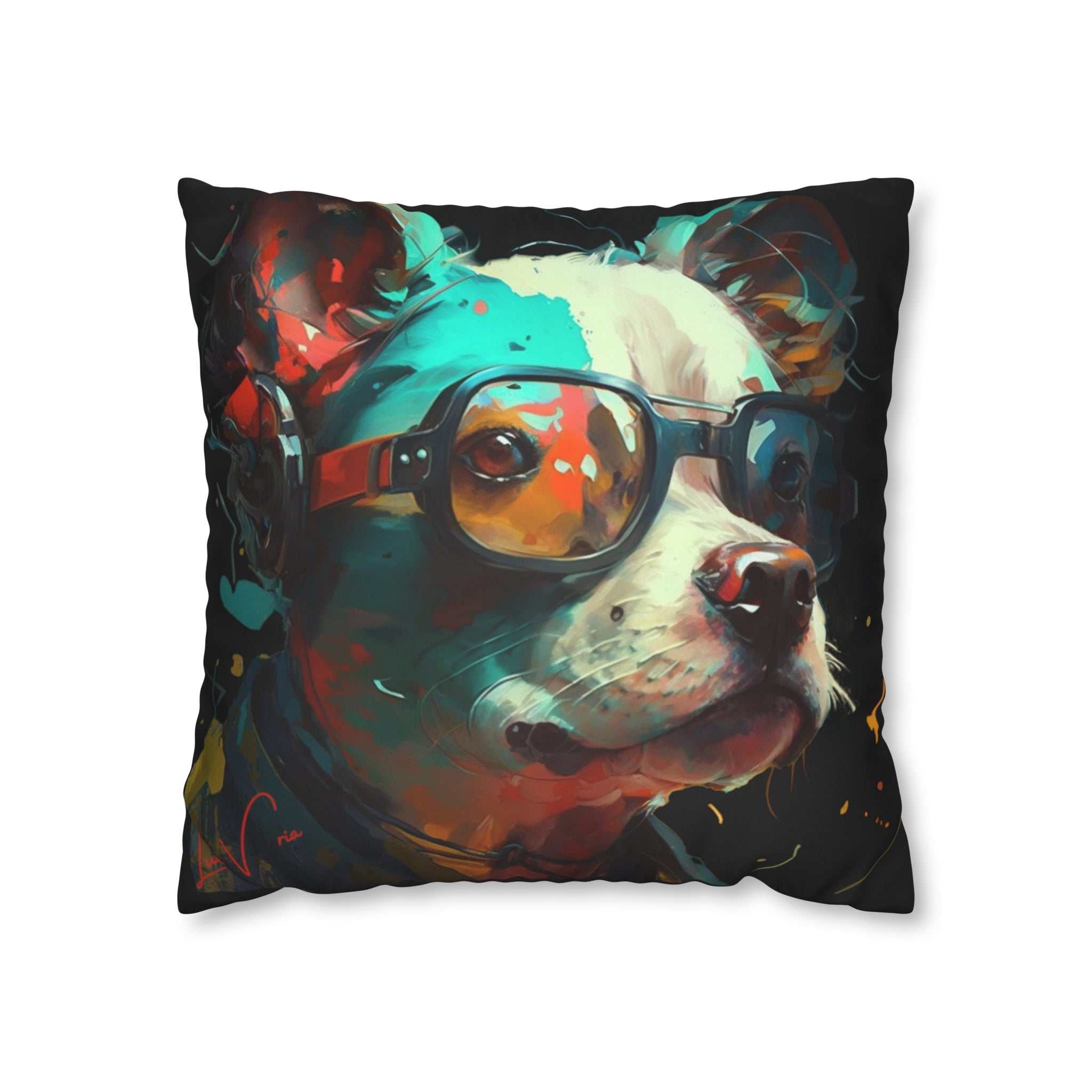 Pembroke welsh corgi accent pillow cover Desing gift, by Luisa Viktoria