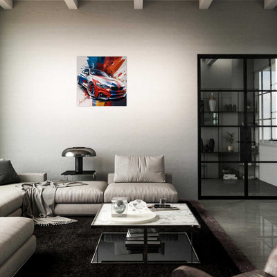 Car BMW 4 Coupe luxury wall art decor is a unique gift