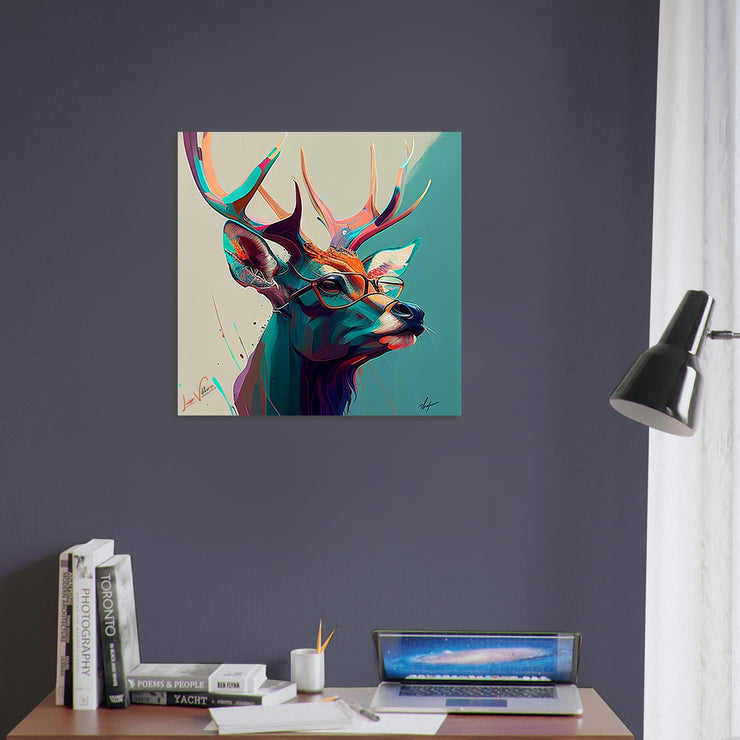 Forex prints, Deer, animal art, design gift, by Luisa Viktoria